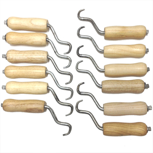 Wood Handle Wire Tie Twister - 12 pack