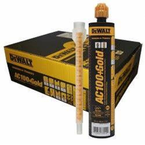 DeWalt Powers AC100 Gold 10 oz. 12 pc carton