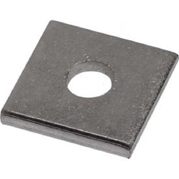 Plain Steel Plate Washer 1 2 X 4 X 4 W 1 1 16 Hole On Center