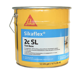 Sikaflex 2C SL #91026 Polyurethane Elastomeric Sealant, Self-Leveling, Limestone Color - 1.5 gallon 